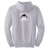 Adult Triblend Full-Zip Fleece Hood Thumbnail