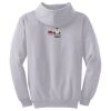 Adult Triblend Full-Zip Fleece Hood Thumbnail